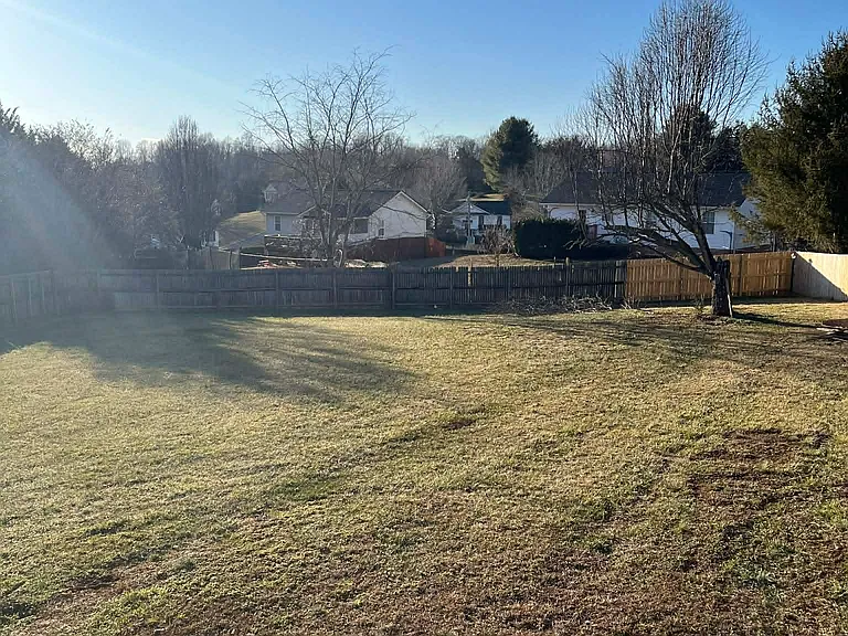 Spacious pet-friendly backyard