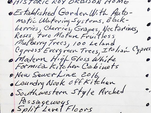FEATURES LIST #2