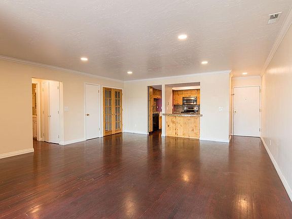Living room with kitchen island