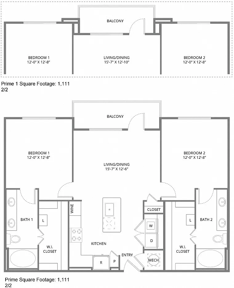 Floor plan B1