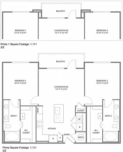 Floor plan B1