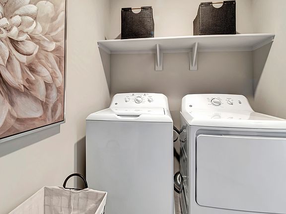 Convenient laundry room