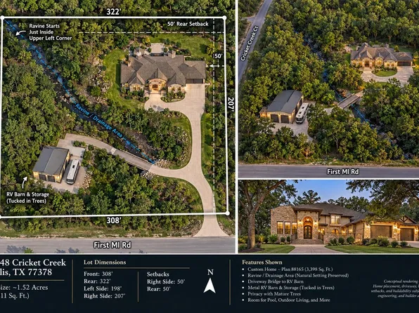 15648 Cricket Creek Ct, Willis, TX 77378