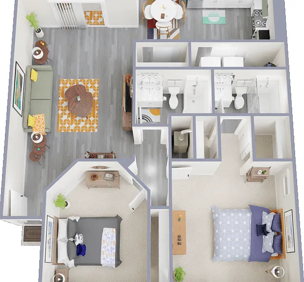 B1 Floorplan Diagram