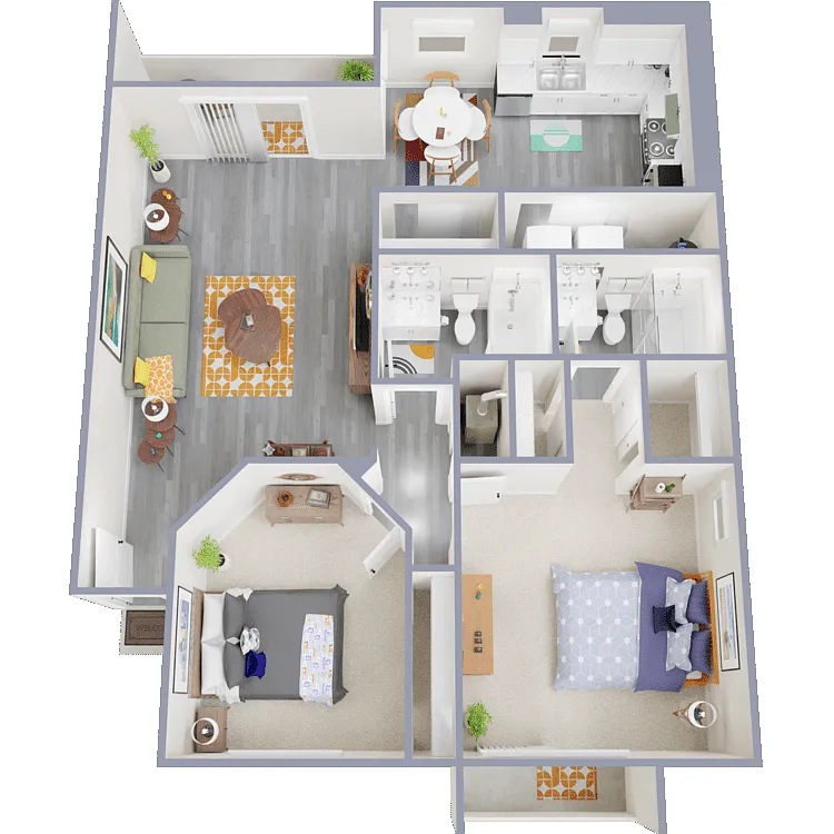 Floor plan B1
