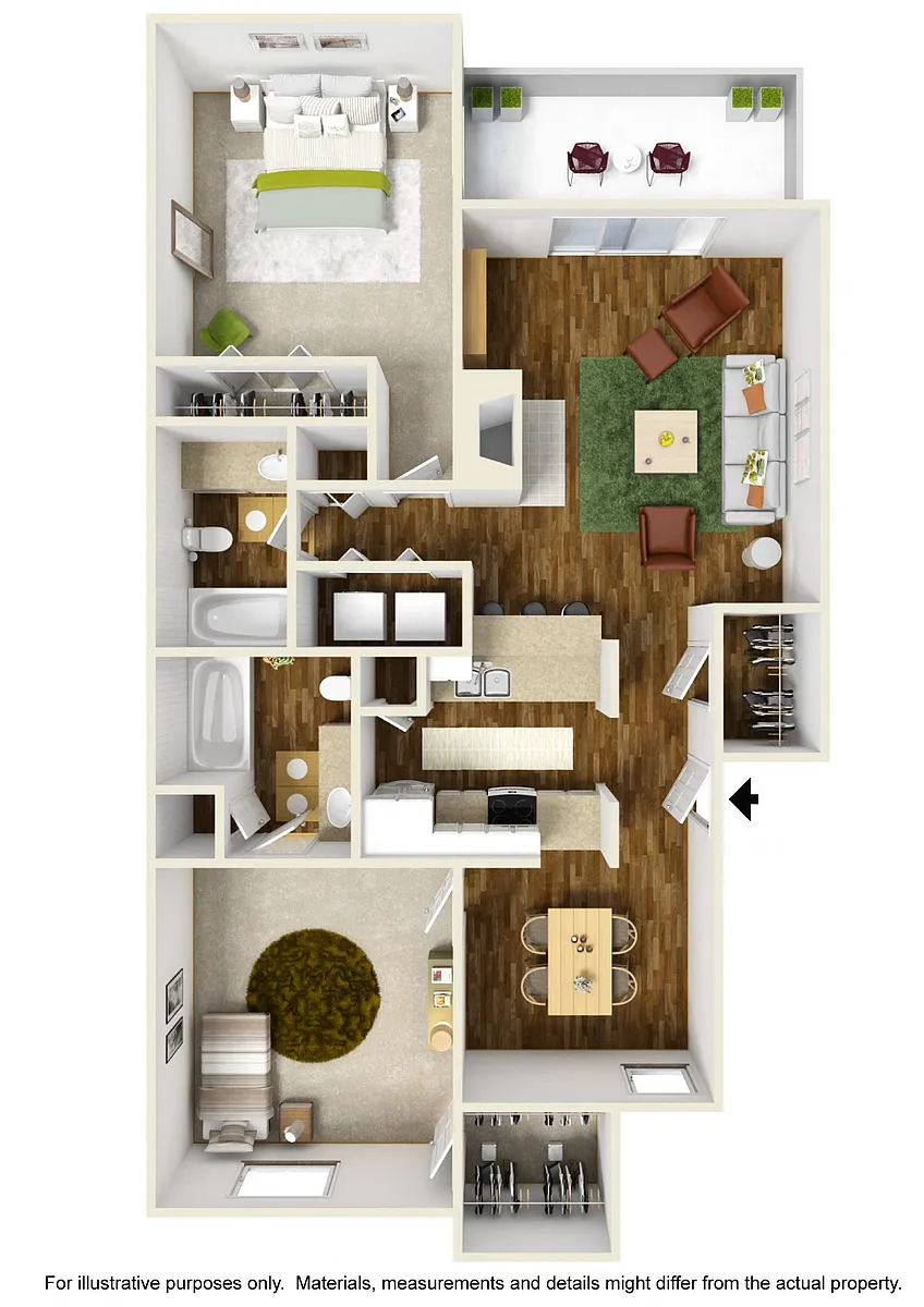 Floor plan B1