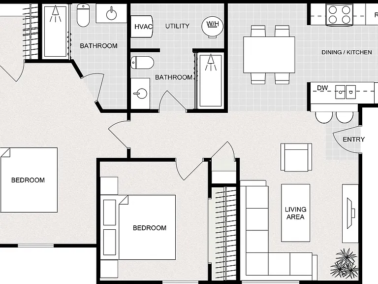 ASPEN BLUFF APARTMENTS — Photo 16