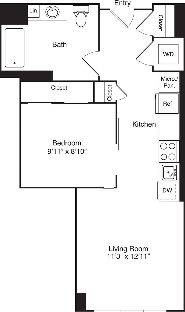 Floor plan A01
