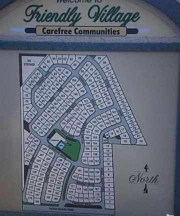 195 Tierra Rejada Rd #222  Friendly Village Map