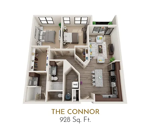 Floor plan The Conner