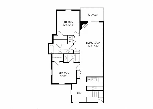 Floor plan Lennox with Den