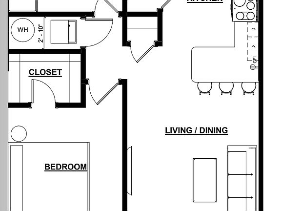 3rd image of 4423 Jarboe St APT 6