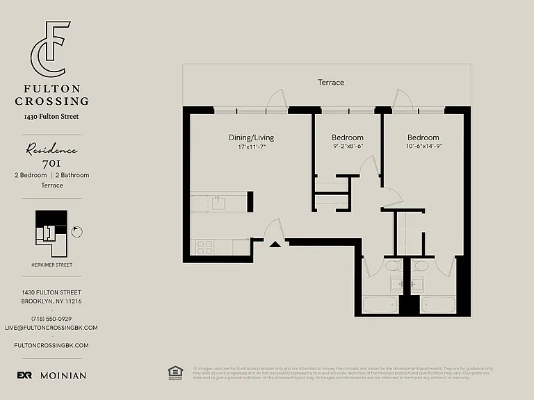 293 Herkimer St #PENTHOUSE — Photo 2