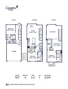 Floor plan TH7