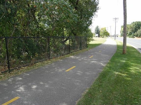 On Luce line bike trail