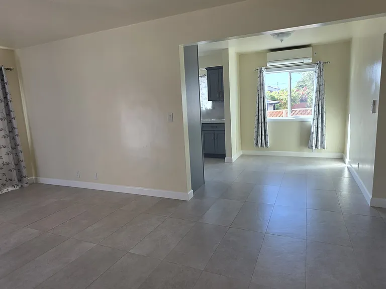 Living room & dining room