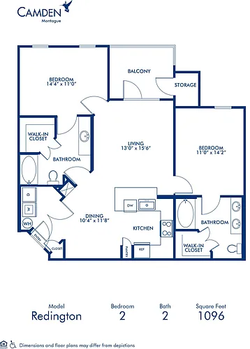 Floor plan Redington
