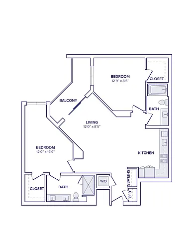 Floor plan B07 - North Tower