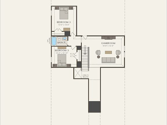 Second Floor 4 br 3 ba