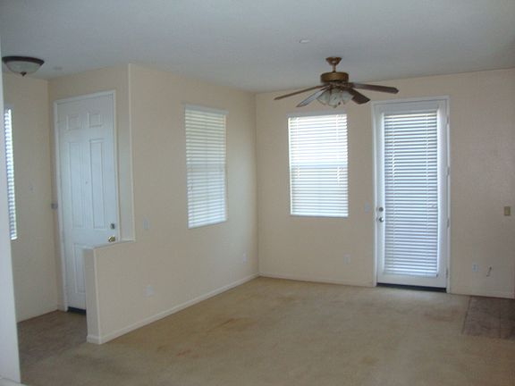 Entrance & living room
