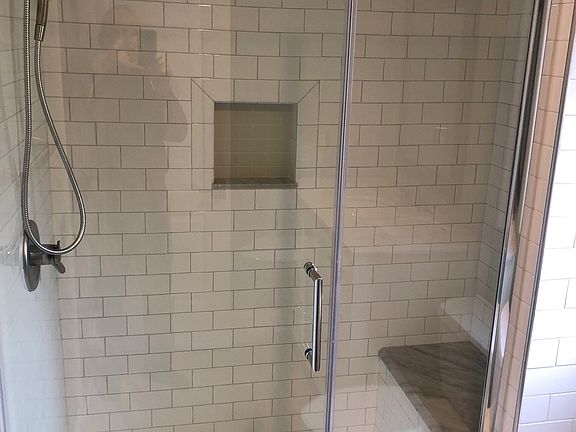 Master shower