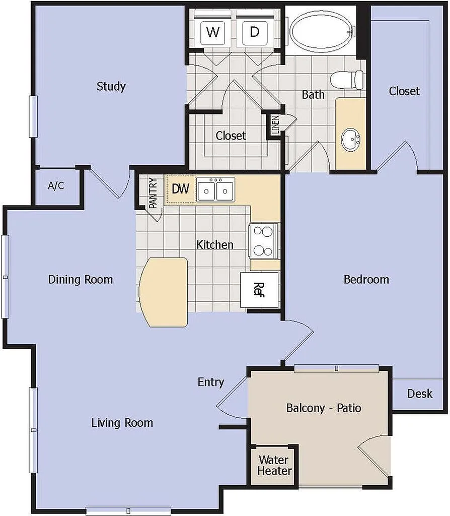 Floor plan B1