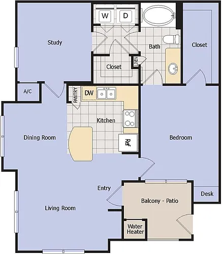 Floor plan B1