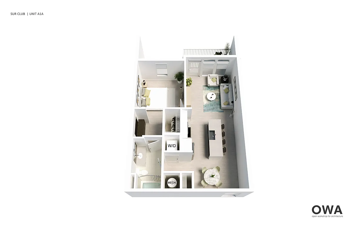 Floor plan A1A