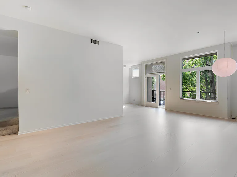 Living Space with entrance on the left to the office/guest space.