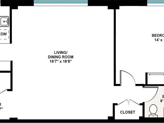 2nd image of 321 W 55th St APT 84