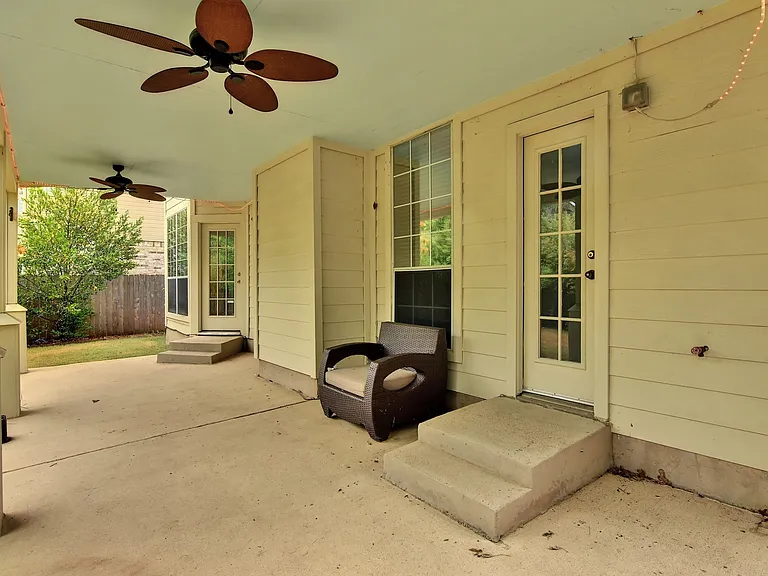 Back porch