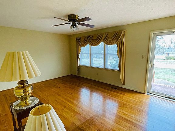 Living room, front entry