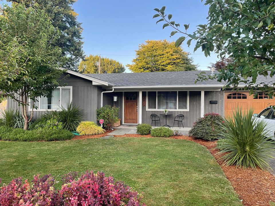 Curbside view of the house