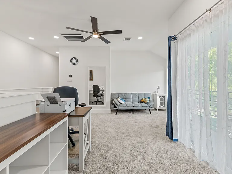 The workspace leads into the Master Suite.