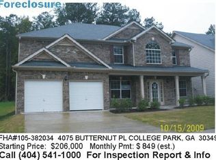 4075 Butternut Pl, College Park, GA 30349