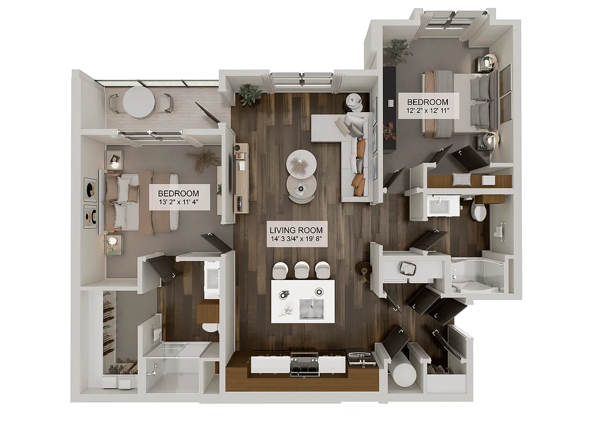 Floor plan The Scholar (B2A)