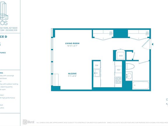 2nd image of 100 W 31st St APT 15D