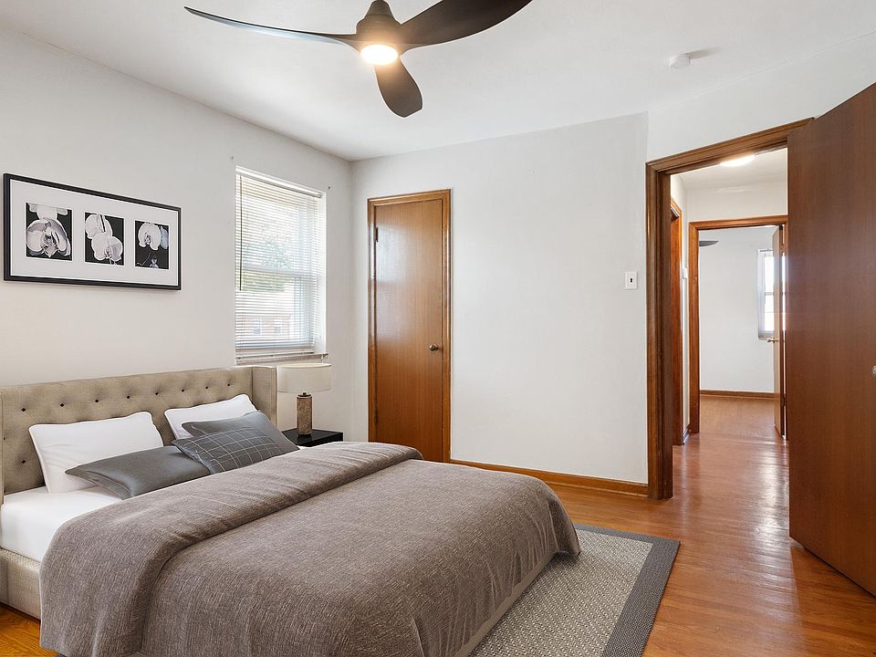 Deep walk-in closet in the master bedroom. Plenty of windows to bring in natural light and fresh air.