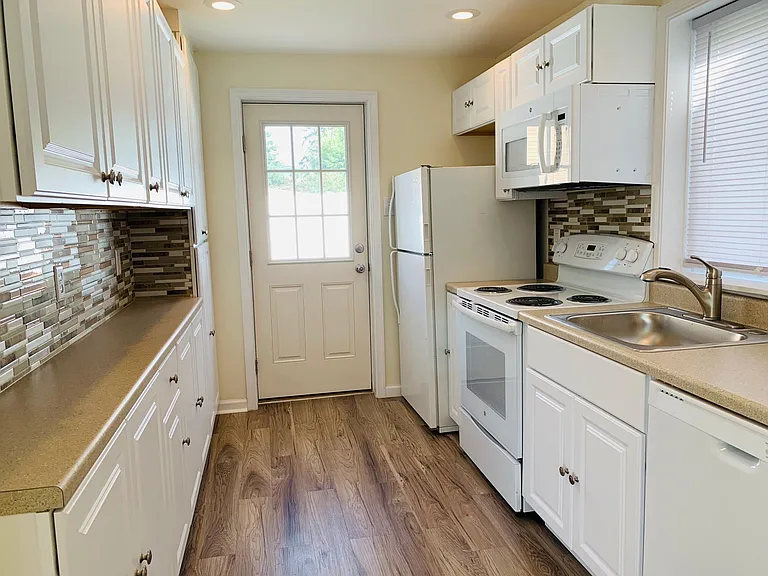 Kitchen (view from living room)
