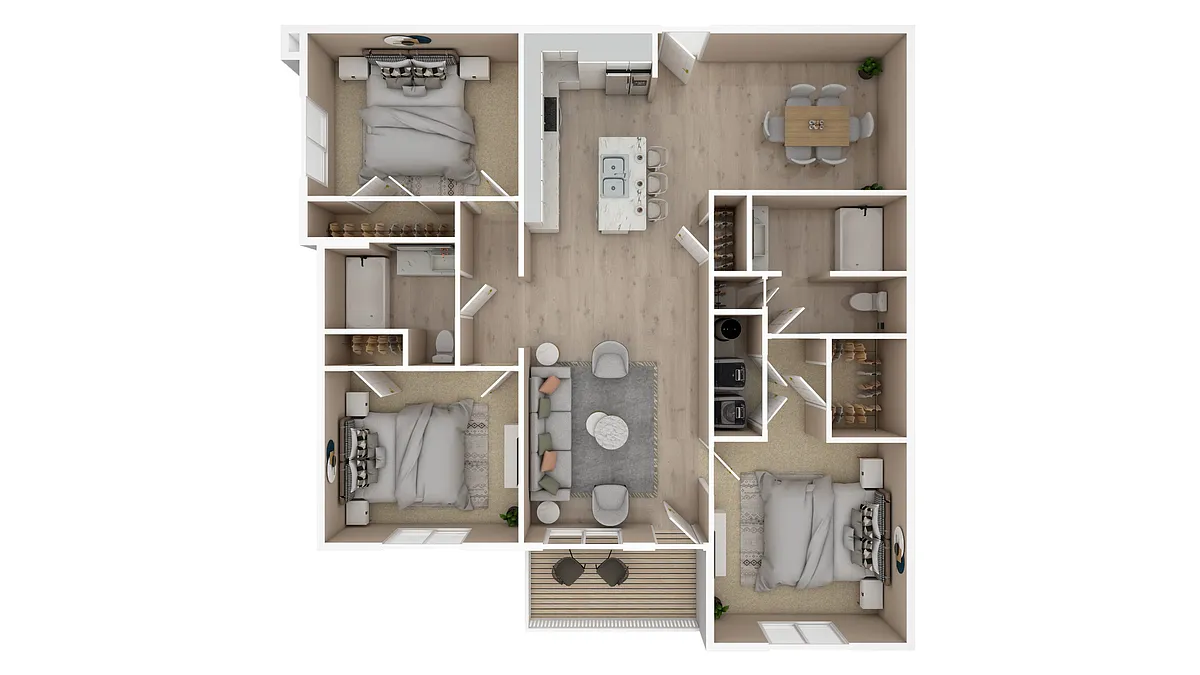 Floor plan The Burg