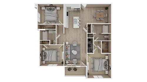 Floor plan The Burg