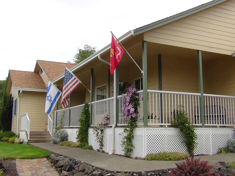 Our front porch from the south