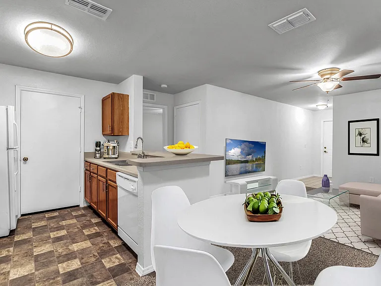 Kitchen and Dining Area