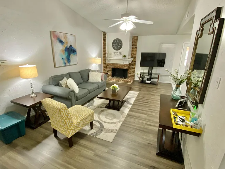 large open concept living room