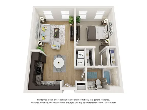 Floor plan Sawgrass
