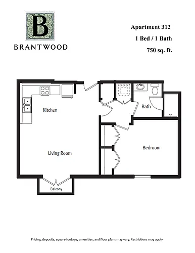 Floor plan 312