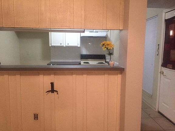 Kitchen open to dining and living rooms