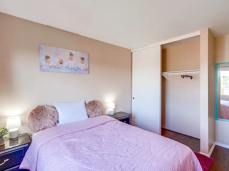 Each bed is topped with fresh sheets & high-quality mattresses