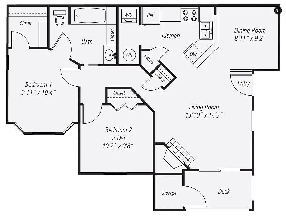 Floor plan 2X1