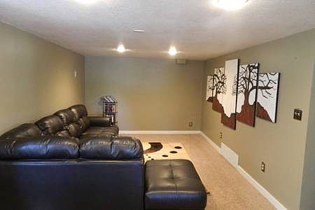 Basement living area